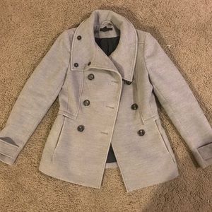 Grey Pea Coat